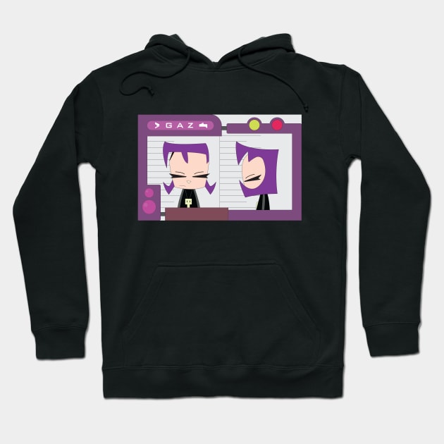 Invader Zim - Gaz Hoodie by ComicManiac